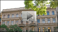 foto del video girato dell'appartamento muzeum nel centro di budapest